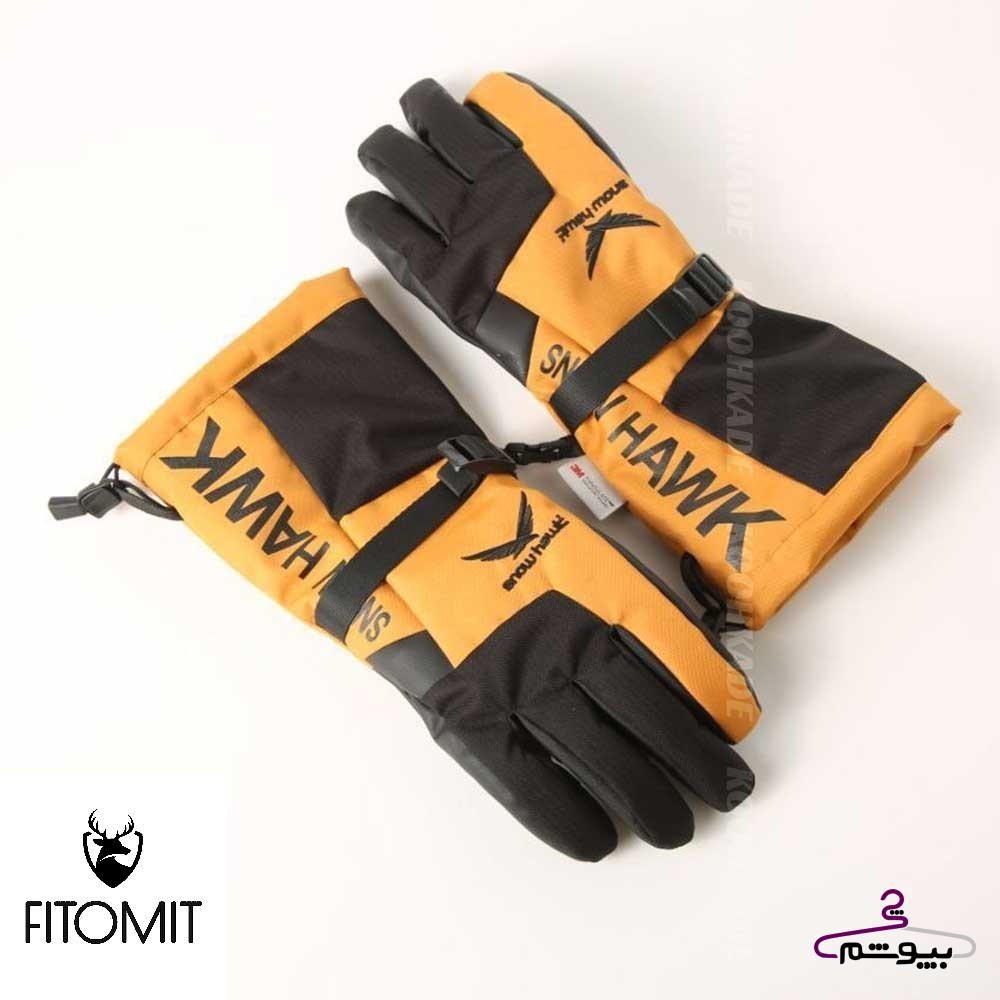 دستکش تک پوش مردانه SNOWHAWK C2133